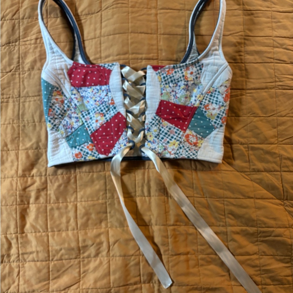 Carleen Quilted Corset (one of a kind!)